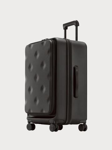 S'AIME CHEECASE-28吋前開式行李箱-黑色