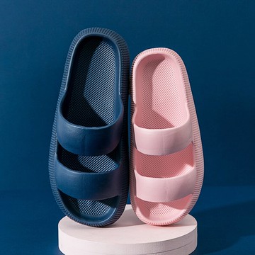 夏季新款男士涼拖鞋家居家用浴室室內洗澡防滑沖涼拖鞋一字拖