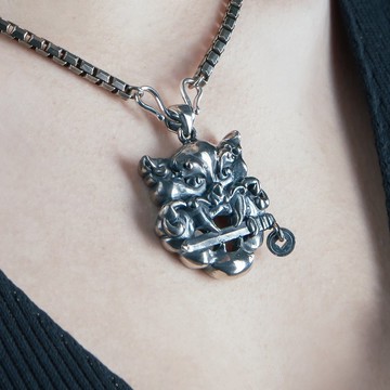 925純銀 金碧萬商劍獅單墜【紀念版】p9087-3