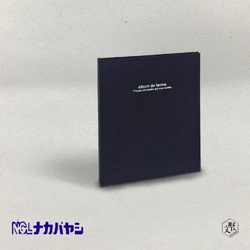 【Nakabayashi】NCL 馬卡龍直式相本-黑 DFPKG-80D(原廠正貨)