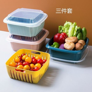 臺灣嚴選家居生活廚房用品用具百貨大全日用收納神器家用小東西冰箱收納盆