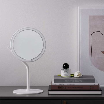 AMIRO Mate系列第三代LED高清日光化妝鏡-2色可選 白