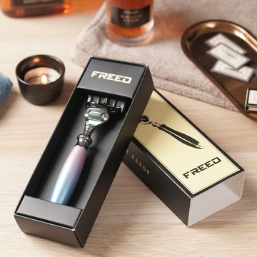 【FREED】兩週年特仕款 - 五刀式刮鬍刀 - 獨角獸 客製化刻字