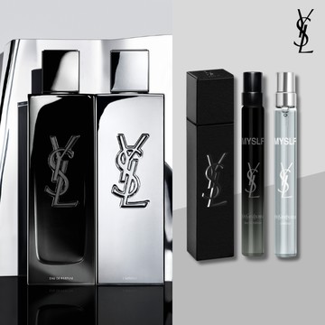 🔜快速出貨【YSL】禮物獨家｜MYSLF輕奢香氛禮｜享 訂製收納盒｜MYSLF香精x極鏡淡香精10ML｜深沉木質花香調x活力木質花香調｜中性香調 男女皆宜 |生日禮物