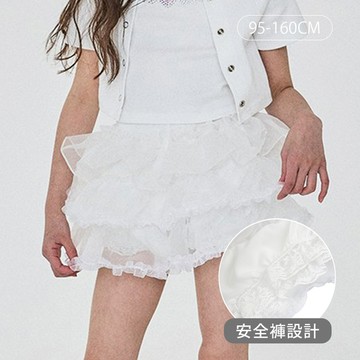 韓國 forkchip 蕾絲澎澎褲裙