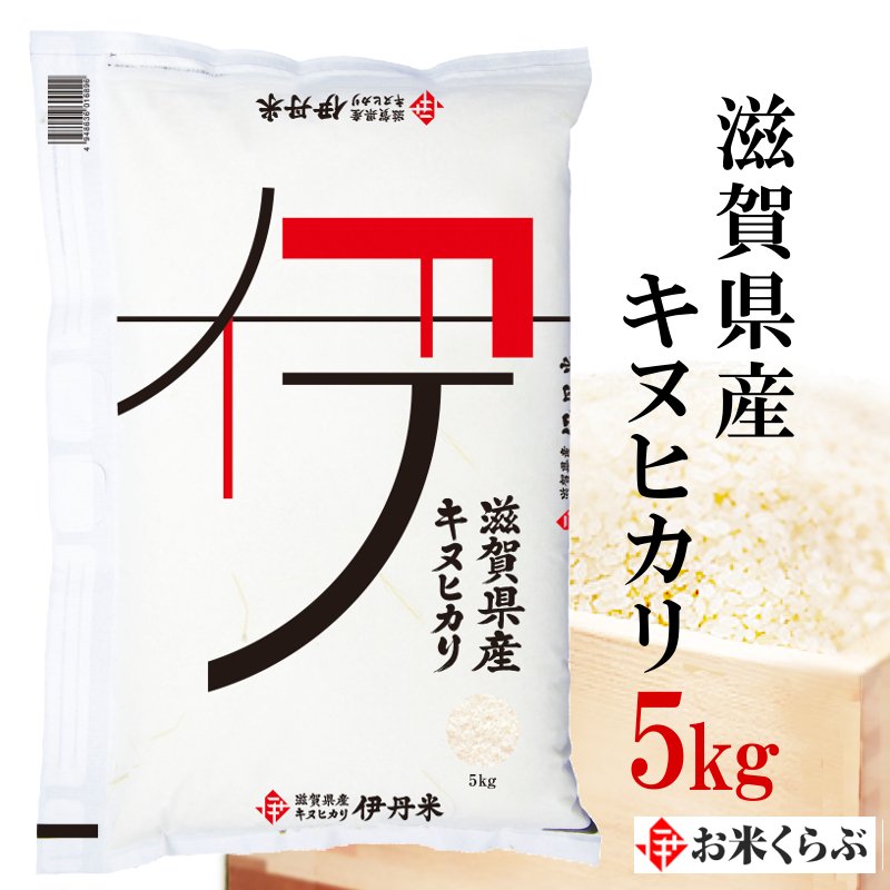 伊丹産業 伊丹米 滋賀県産キヌヒカリ 5kg 令和2年産