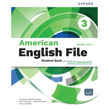 敦煌-建宏American English File 4/e Student Book 3 9780194184755<建宏書局>
