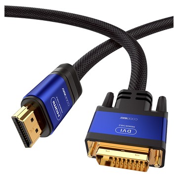 CODEWAY HDMI轉DVI 傳輸線  1.2m  1條