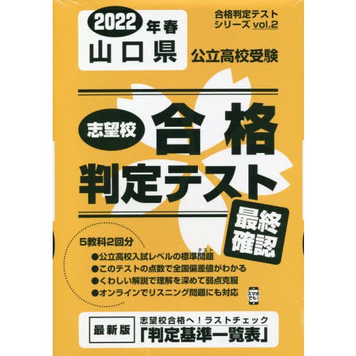 山口県公立高校受験最終確認