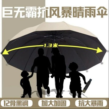 ⚡加厚雨傘加大加固加厚太陽傘暴雨專用遮陽防紫外線晴雨超大號兩用