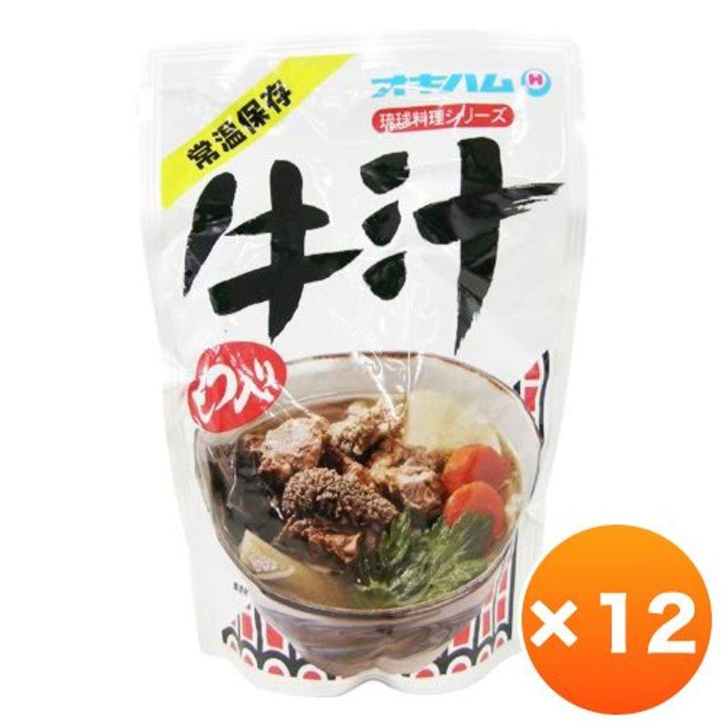 琉球料理シリーズ 牛汁 400g 12P