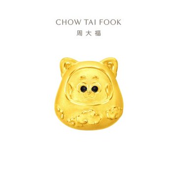 周大福 Pixar系列 Turning Red美美黃金串珠