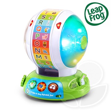 Leap frog 跳跳蛙 旋轉動物字母ABC【佳兒園婦幼館】