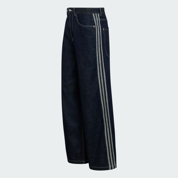 Adidas 愛迪達 Denim Jeans KS6916 男 長褲 牛仔長褲 黑 丹寧 撞色