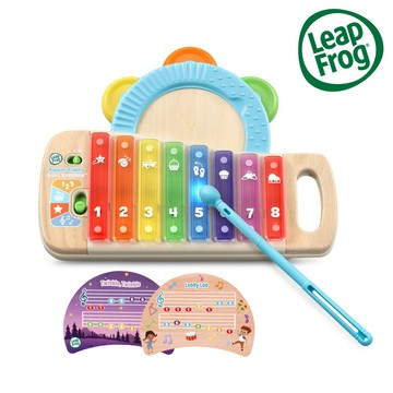 【LeapFrog】 彩虹木琴鈴鼓組 兒童玩具 (1歲半以上適用)