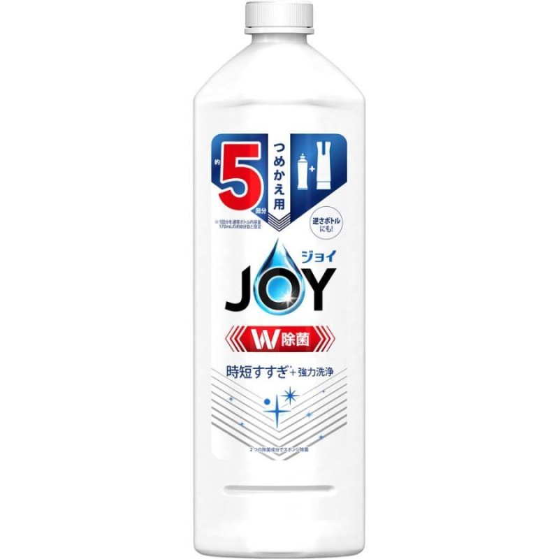 P&G joy W除菌 さわやか微香 詰め替え用 670ml | LINEショッピング