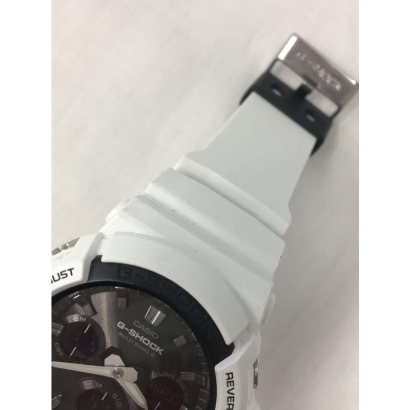 CASIO◇ソーラー腕時計・G-SHOCK/デジアナ/BLK/WHT | LINEブランドカタログ