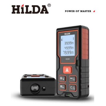【HILDA】希爾達電動工具 測距儀 40米 雷射尺 雷射水平儀 HL40M