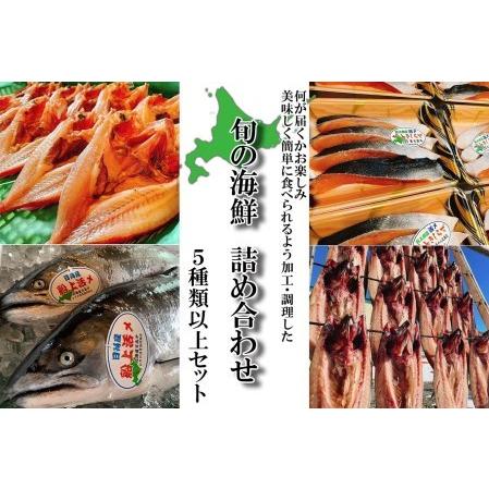 ふるさと納税 北海道産 旬のお魚 5種以上 豪華 お楽しみ詰め合わせ セット 北海道新ひだか町