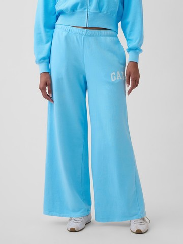 Gap Logo法式毛圈布寬腿慢跑褲