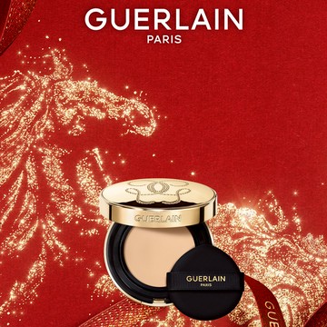 新品上市🐝【Guerlain】嬌蘭24K純金光透精華氣墊粉餅 00N｜金緻貴婦光澤