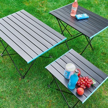 【樂天精選】戶外折疊桌椅便攜全鋁合金野餐燒烤輕便小桌子車載露營裝備自駕游