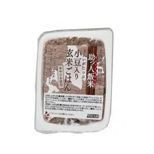 ムソー 助っ人飯米・小豆入り玄米ごはん １６０ｇ