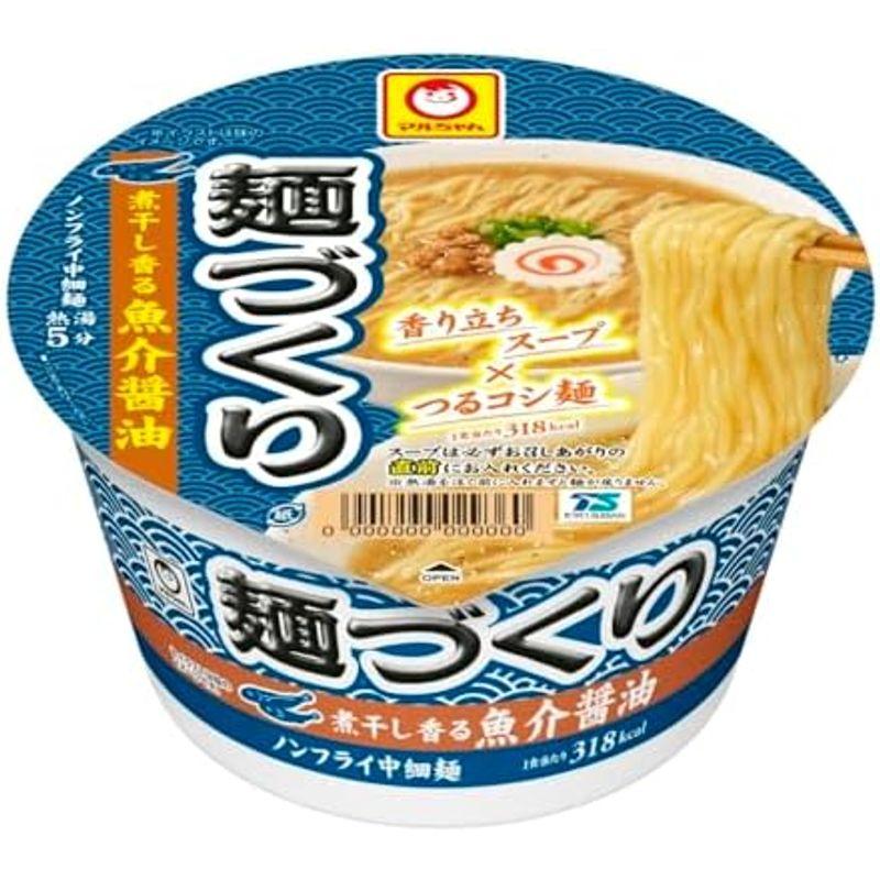 マルちゃん 麺づくり 煮干し香る魚介醤油 94g×12個