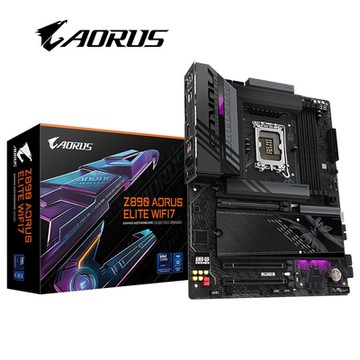 技嘉 Z890 AORUS ELITE WIFI7 DDR5 主機板+Intel Core Ultra 7 265K 20核 20緒