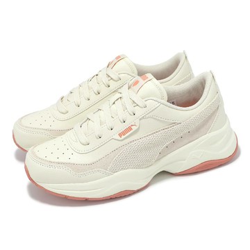 休閒鞋 Cilia Mode Coquette 女鞋 米白 粉 厚底 緩衝 復古 397823-01