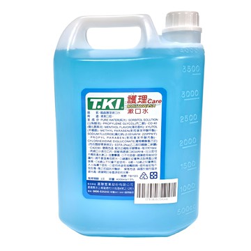 T.KI 白人 鐵齒護理含氟漱口水  4L  1桶