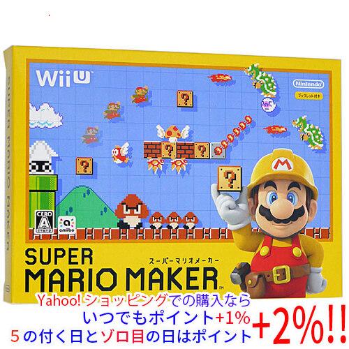 スーパーマリオメーカー ブックレット付 Wii U [管理:1350000825]