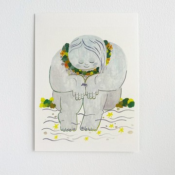 明信片 大地的溫柔