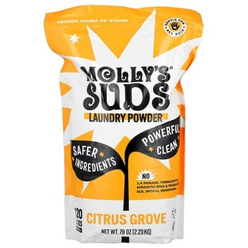 Molly's Suds, 原裝洗衣粉，柑橘香，79 盎司（2.23 千克）