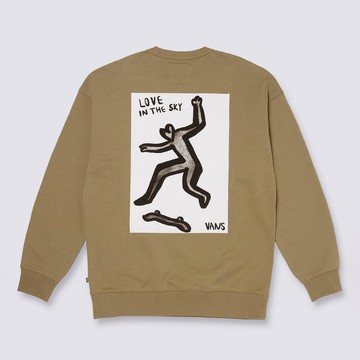 Artist Collection - Bolin 橄欖色長袖大學T