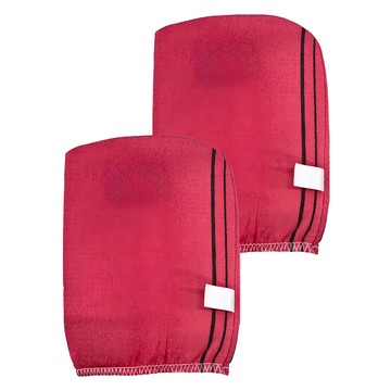 STAR CANDY 韓國進口搓澡巾 4個  玫紅色  4個裝  2組