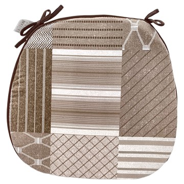 熊圓 康森餐椅墊 65%聚酯纖維 35%棉  43 x 41cm  米色