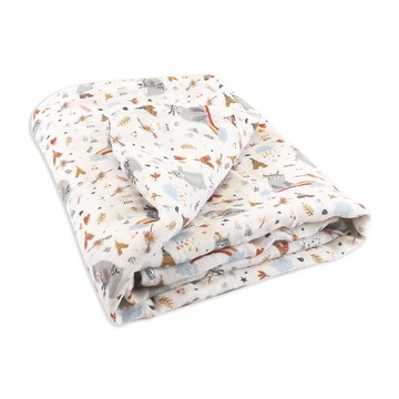 Cuz 土耳其彈性紗布巾 80x80cm 花熊勇士祭