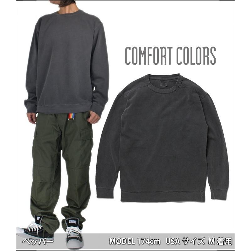 後染め トレーナー メンズ Comfort Colors スウェット コンフォート