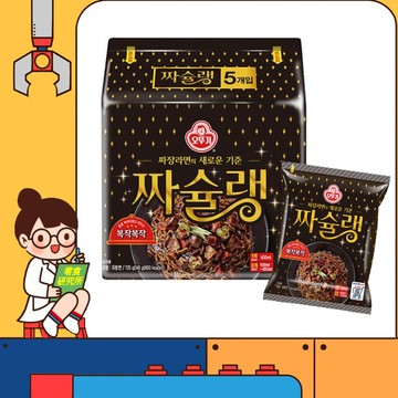 韓國 ottogi 不倒翁 頂級金炸醬麵 5入/袋 三星主廚炸醬麵 頂級炸醬麵 炸醬麵 韓國炸醬麵