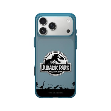 iPhone 17 Pro Max Clear (相機按鈕) 夜幕藍 - Jurassic Park/ Jurassic World - 恐龍遷移