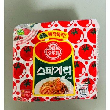 韓國🇰🇷不倒翁 番茄義大利麵 150g單包 泡麵 韓國泡麵 韓式拉麵 即泡即食 辛拉麵 即期泡麵