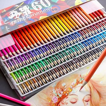 【苗栗現貨&含發票】 Brutfuner 油性色鉛筆｜48/60/180/260色選擇｜高飽和滑順好上色｜繪畫必備彩色筆