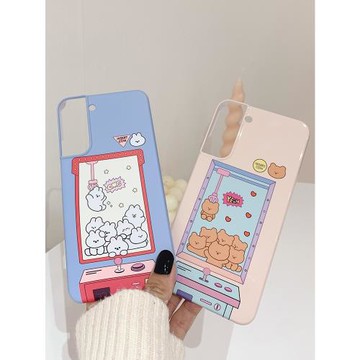 兔熊娃娃機適用三星S26Ultra手機殼全包Galaxys25+韓國菲林小眾S24plus高級感S23超好看防摔保護外套女新款