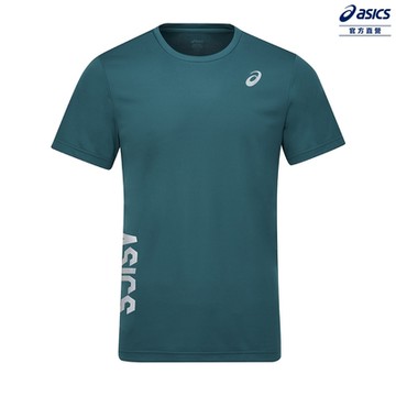 ASICS 亞瑟士 短袖上衣 男款 KATAKANA 亞洲版型 跑步上衣 2011D407-300