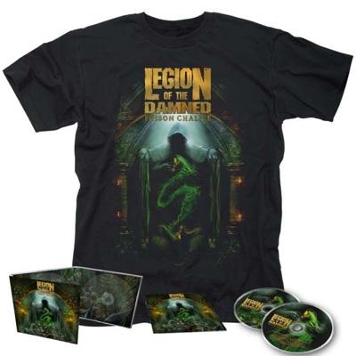 Legion Of The Damned リージョンオブザダムド   Poison Chalice Digipak 2cd   T-shirt Bundle (S Size) 輸入盤 〔CD〕