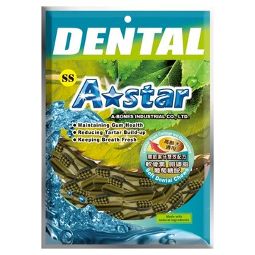A star 五星 高齡犬潔牙骨 AB潔牙骨袋裝 240g  1袋