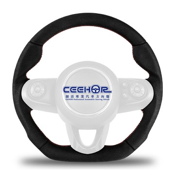 [細活方向盤] 全麂皮款 F54 F55 F56 F57 F60 MINI 迷你 變形蟲方向盤