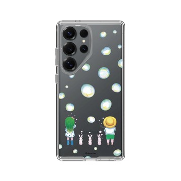 Galaxy S25 Ultra Clear 透明 - 幾米 Jimmy Liao - 兔子系列-歡樂時光