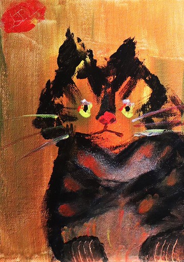 壓克力畫作 - yumi